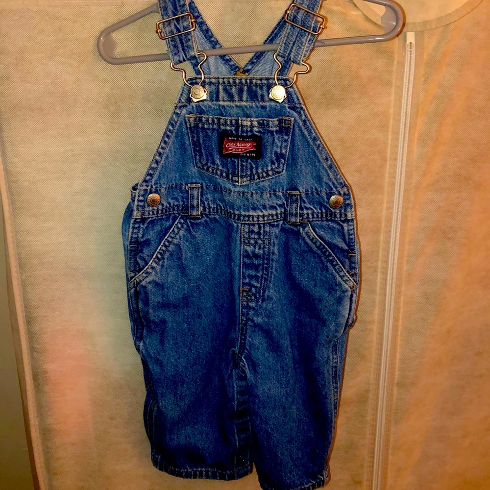 Denim Old Navy overalls